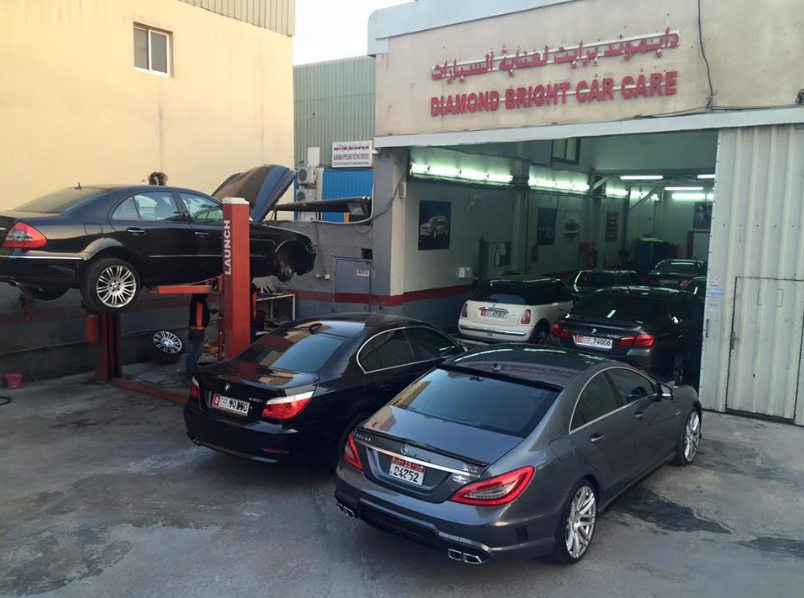 𝗗𝗜𝗔𝗠𝗢𝗡𝗗 𝗕𝗥𝗜𝗚𝗛𝗧 𝗔𝗨𝗧𝗢 𝗪𝗢𝗥𝗞𝗦𝗛𝗢𝗣 - خدمات سيارات في أبوظبي