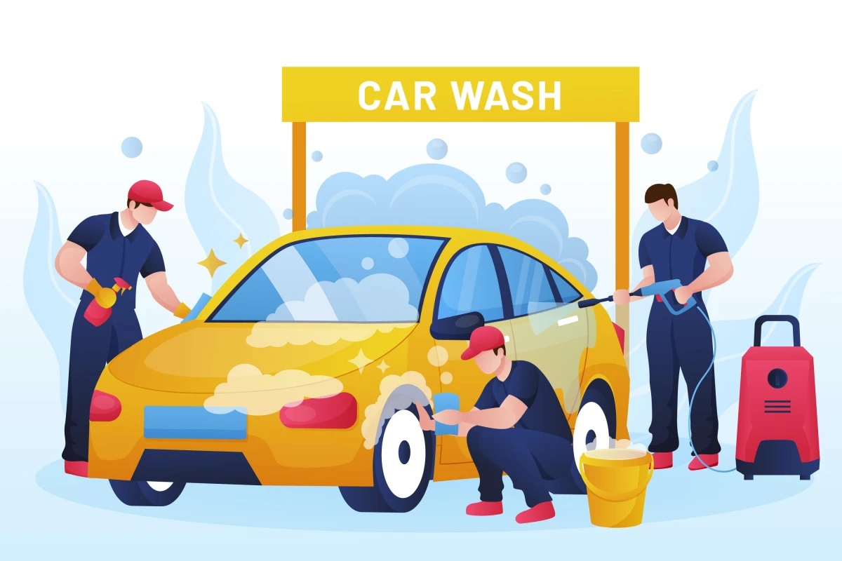 al mushrif car wash, car polishing and & cleaning - خدمات سيارات في عجمان