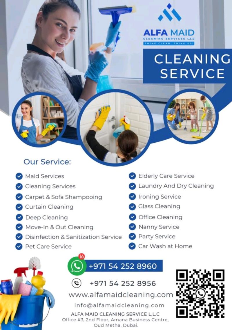 Alfa Maid Cleaning Services LLC - شركات تنظيف في الشارقة
