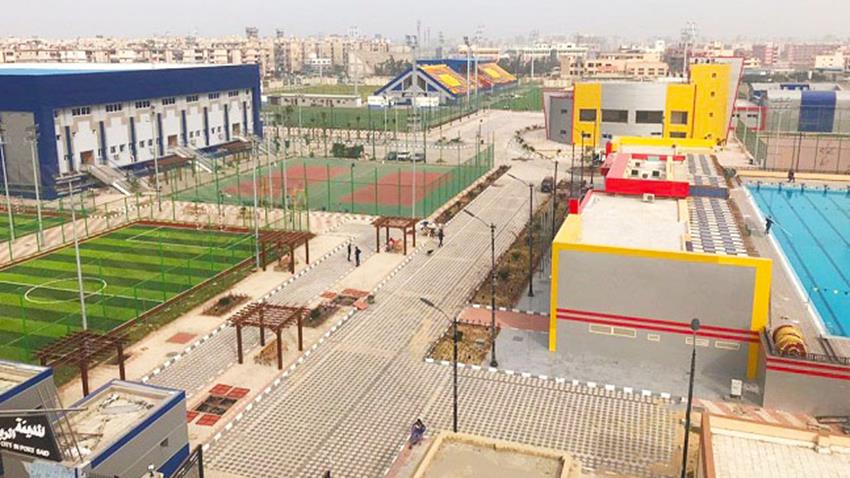 المدينة الرياضية ببورسعيد - صالات رياضية في بورسعيد