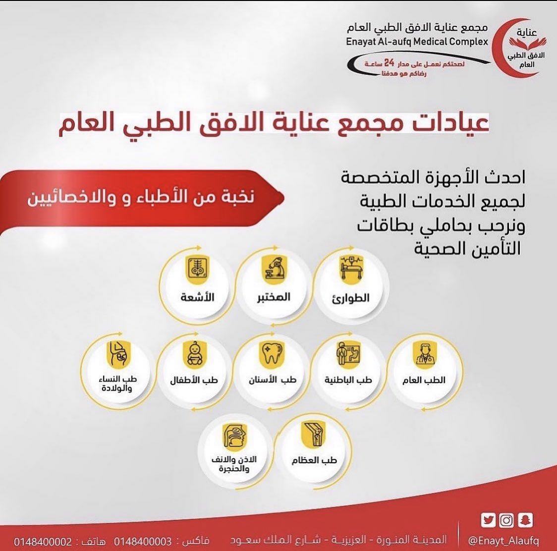 عيادة الأفق التمريضية - مراكز طبية في بابل