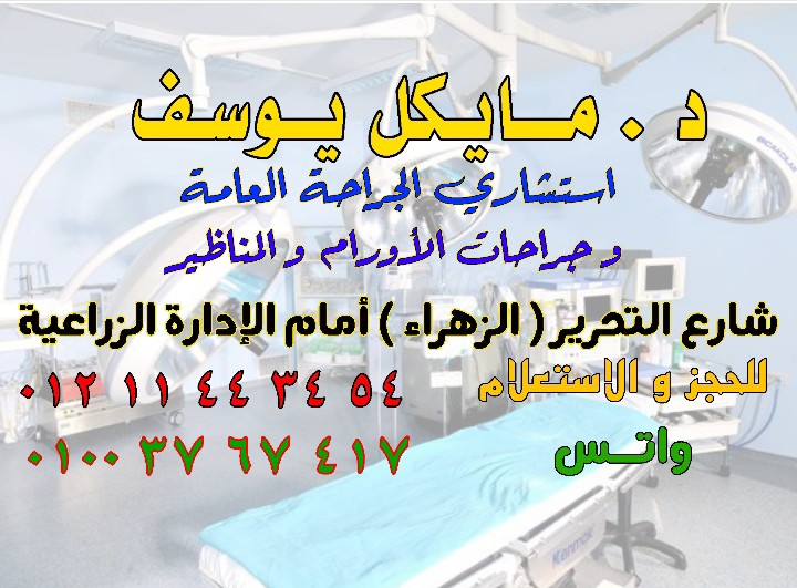 عيادة الدكتور مايكل يوسف للجراحة العامة والاورام والمناظير - عيادات في سوهاج
