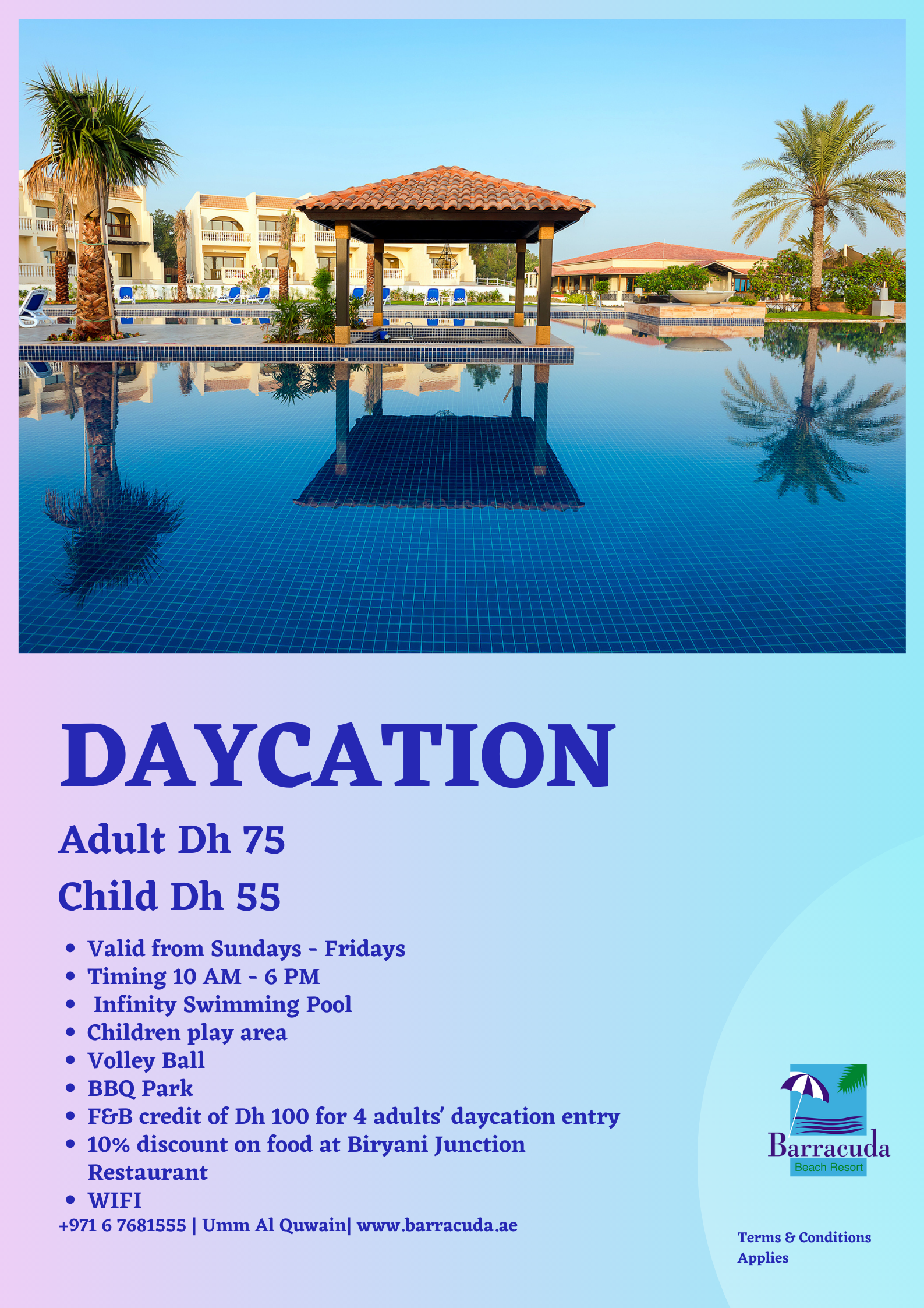 Barracuda Beach Resort - فنادق في أم القيوين