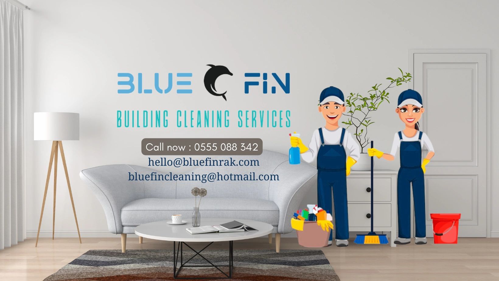 BlueFin Building Cleaning Services | Ras Al Khaimah - شركات تنظيف في رأس الخيمة