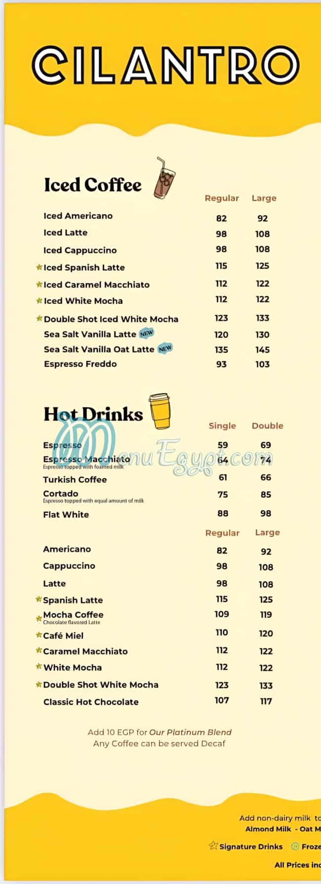 Cilantro - كافيهات في أسيوط