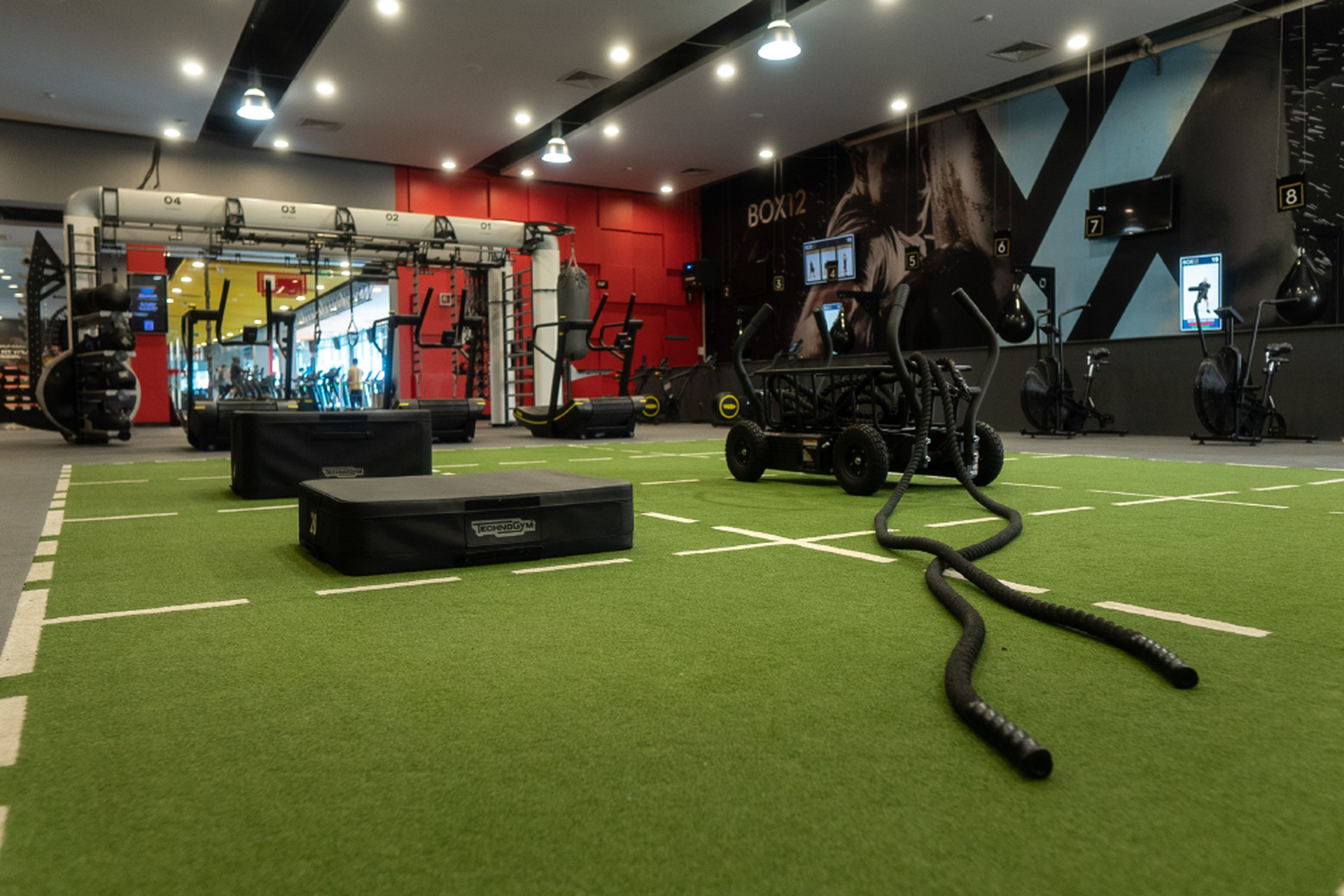 فتنس تيم اكاديمى - صالات رياضية في المنصورة