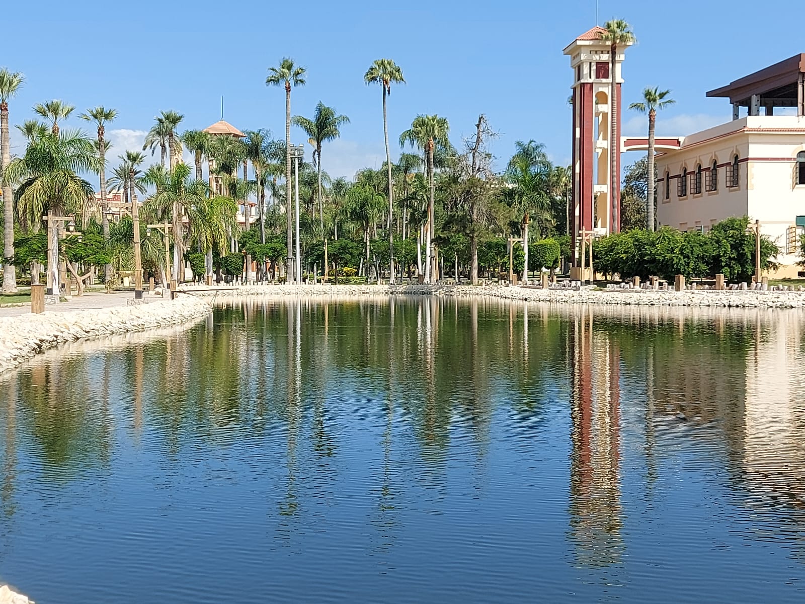 حدائق المنتزة - زراعة الشعر في الإسكندرية