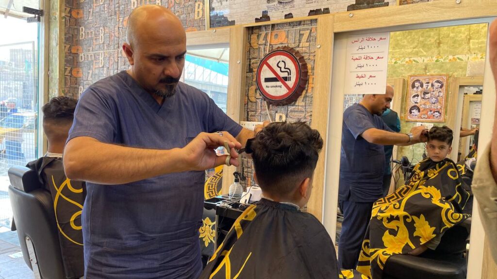 حلاقة البارق - صالونات تجميل في الأنبار