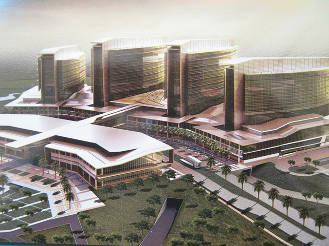 مبنى المستشفى الجديد - مستشفيات في المفرق