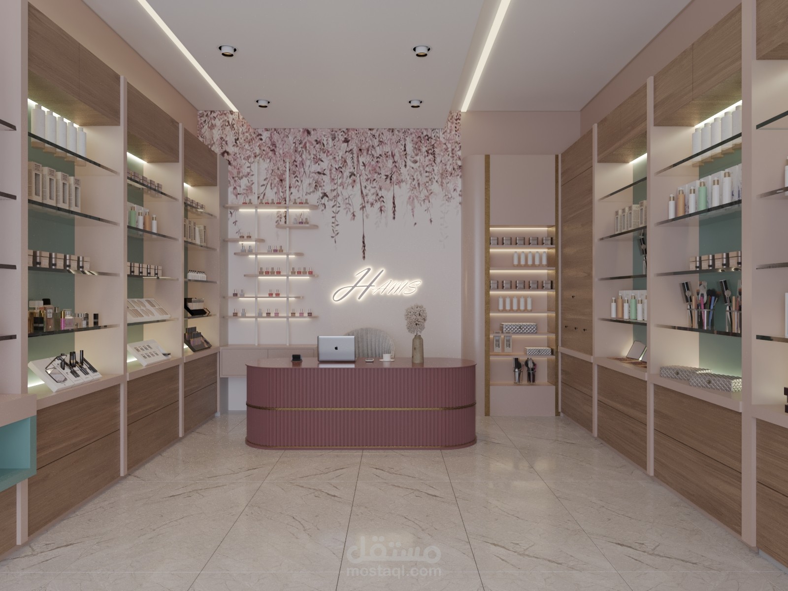 محل العش لمستحضرات التجميل - زراعة الشعر في الفيوم