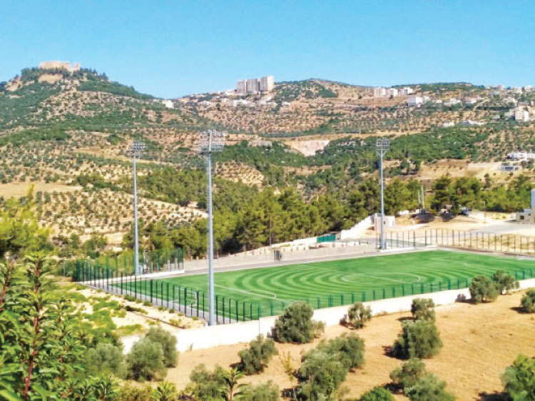 مجمع عجلون الرياضي - صالات رياضية في عجلون