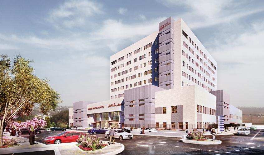 مستشفى مادبا الجديد - مستشفيات في مأدبا