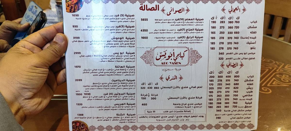 مطعم كبابجي ابويس - مطاعم في قنا