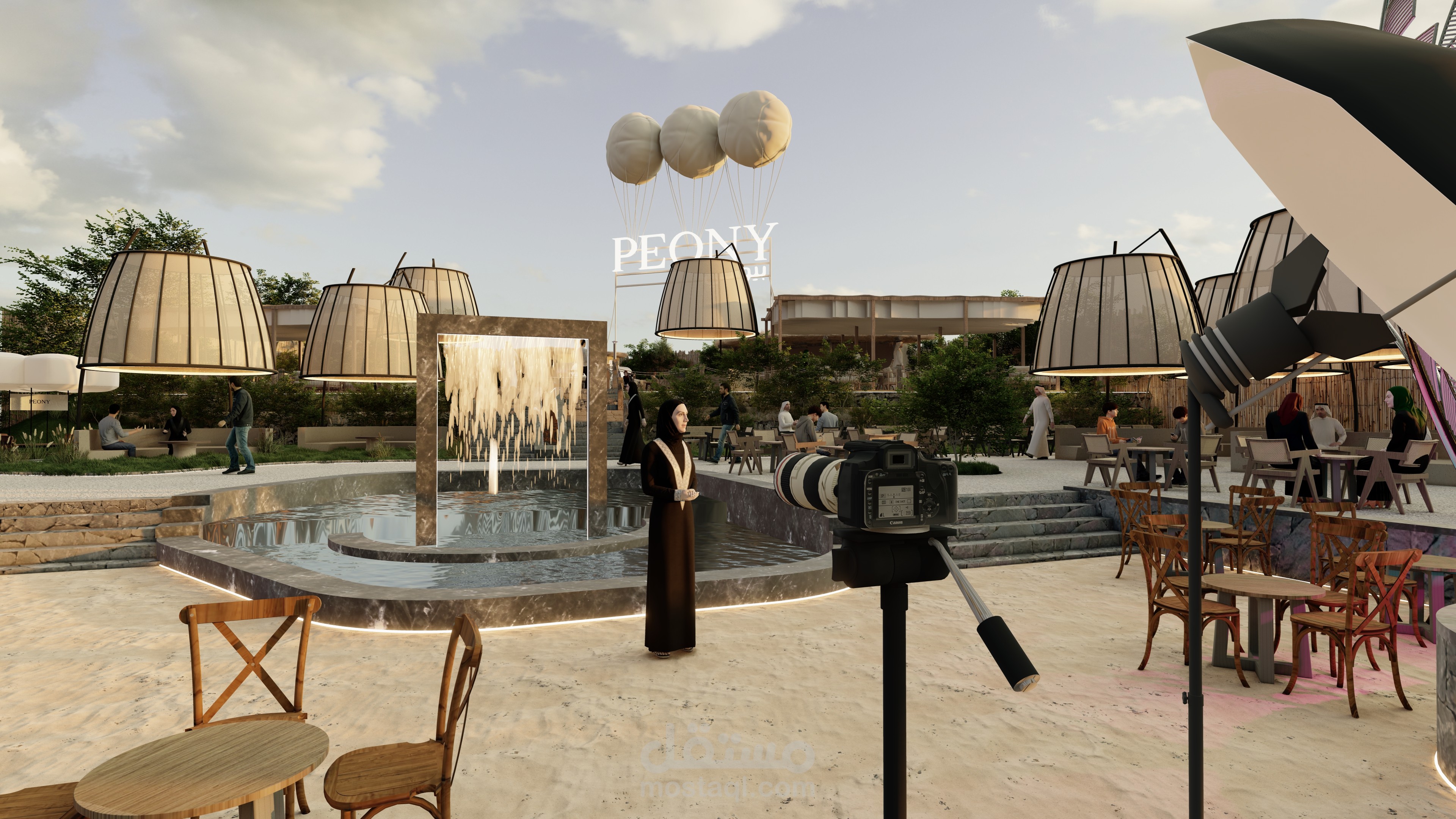 Peony Cafe - كافيهات في الدوحة