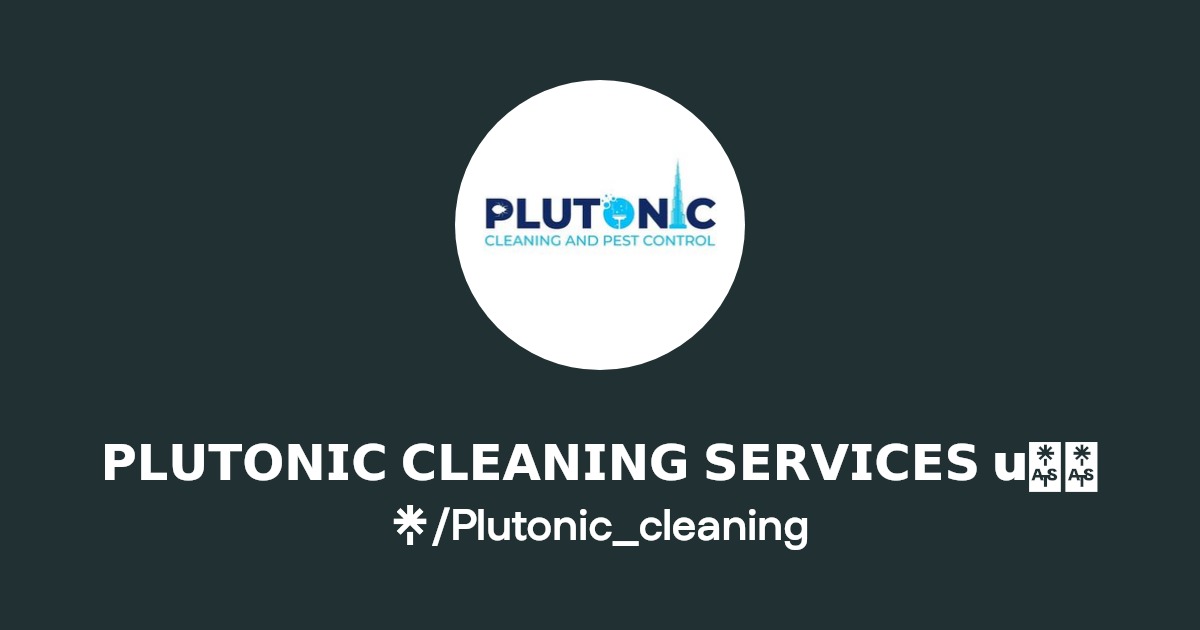 Plutonic Cleaning Services - شركات تنظيف في دبي