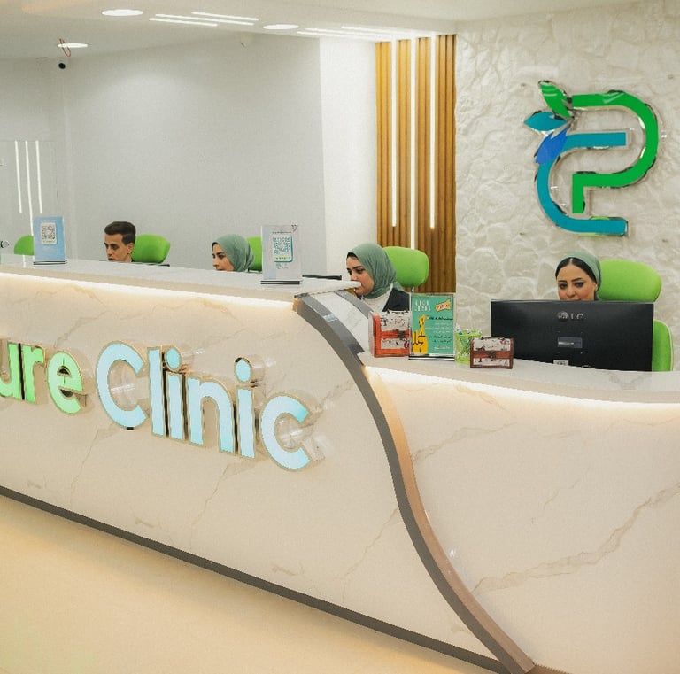Pure Clinic Center - عيادات بيور كلينك التخصصية - عيادات في بورسعيد