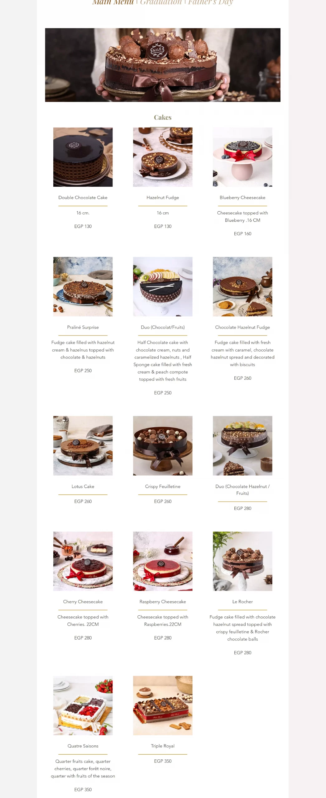 Salé Sucré Patisserie - محلات حلويات في الشيخ زايد