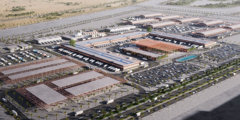 سوق الموالح المركزي للخضروات والفواكه - سوبرماركت في الوسطى