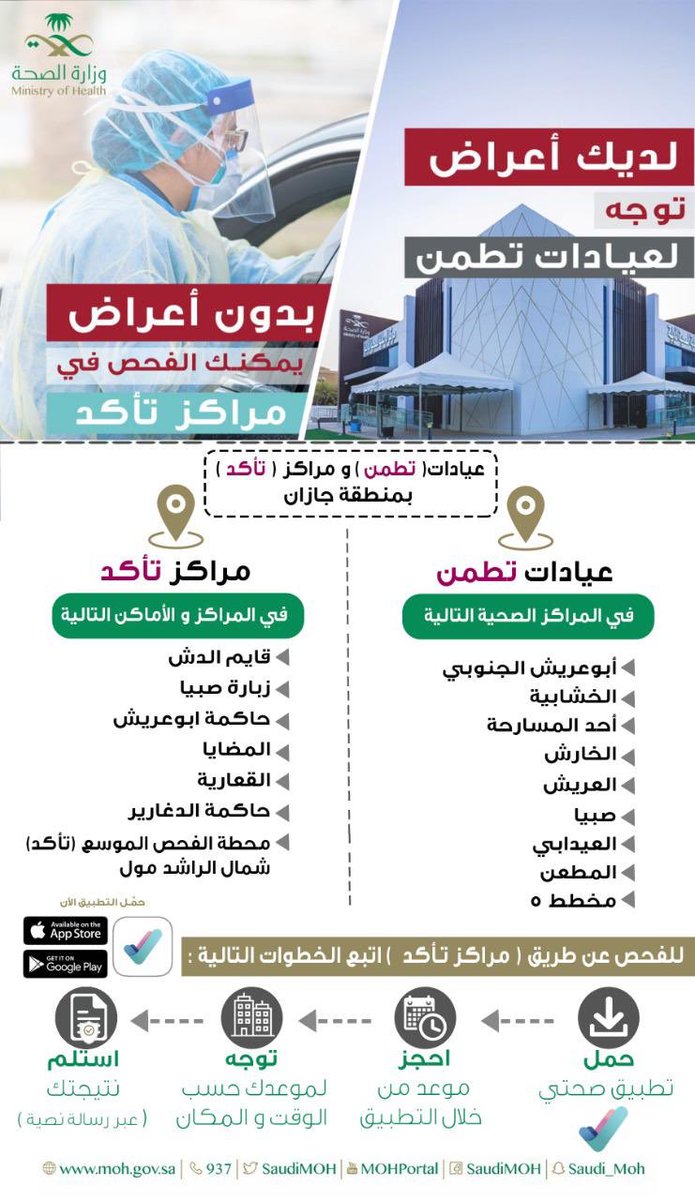 Tatmman clinics | عيادات تطمن - مراكز طبية في حقل