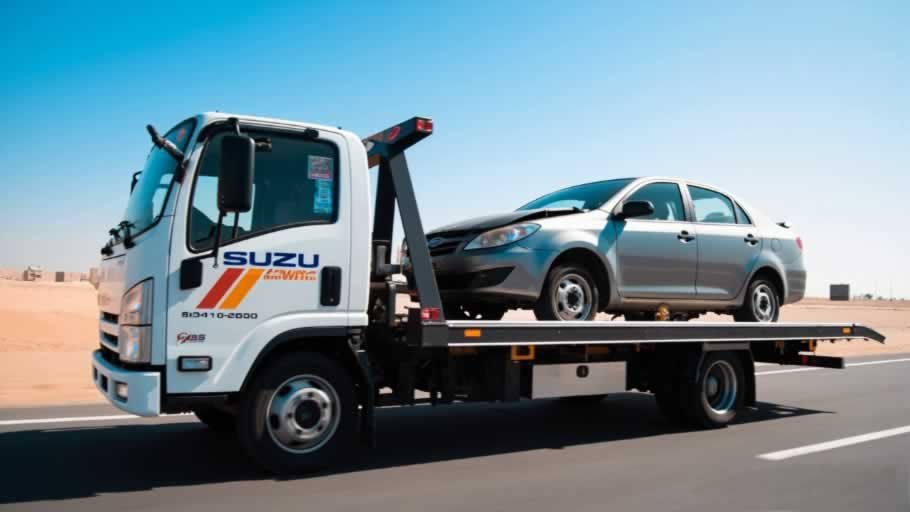 Winch crane ونش سطحة - خدمات سيارات في مبارك الكبير