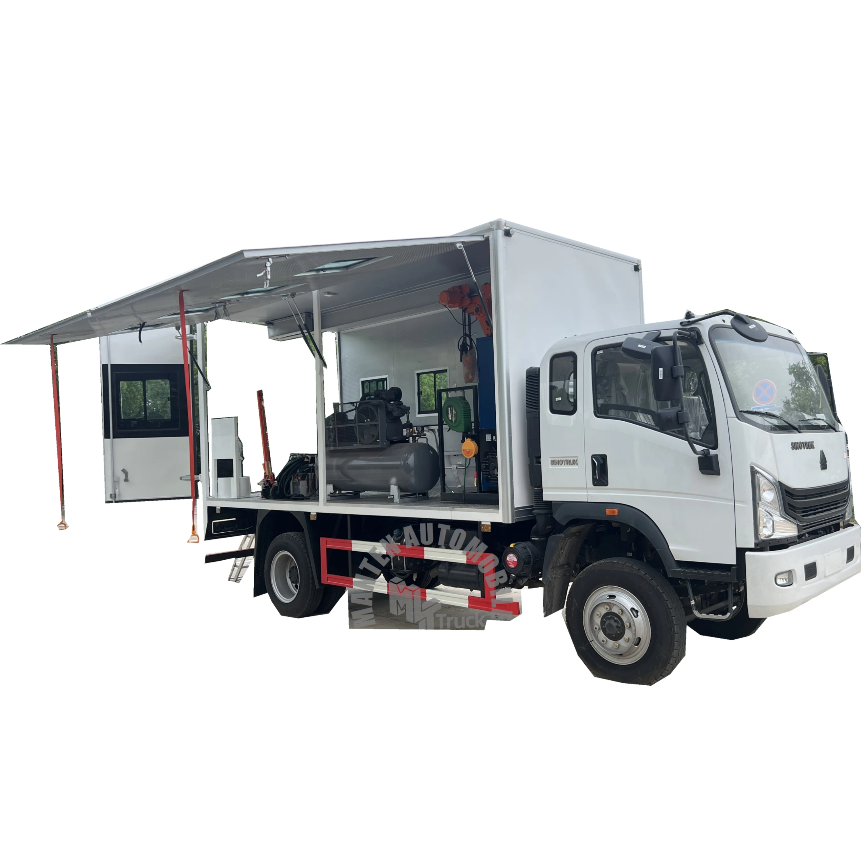 ورشه صيانه شاحنات متنقله - خدمات سيارات في الحدود الشمالية